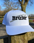 Brûler Trucker Cap | WHITE