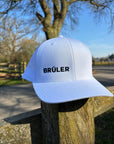 Brûler Trucker Cap | WHITE