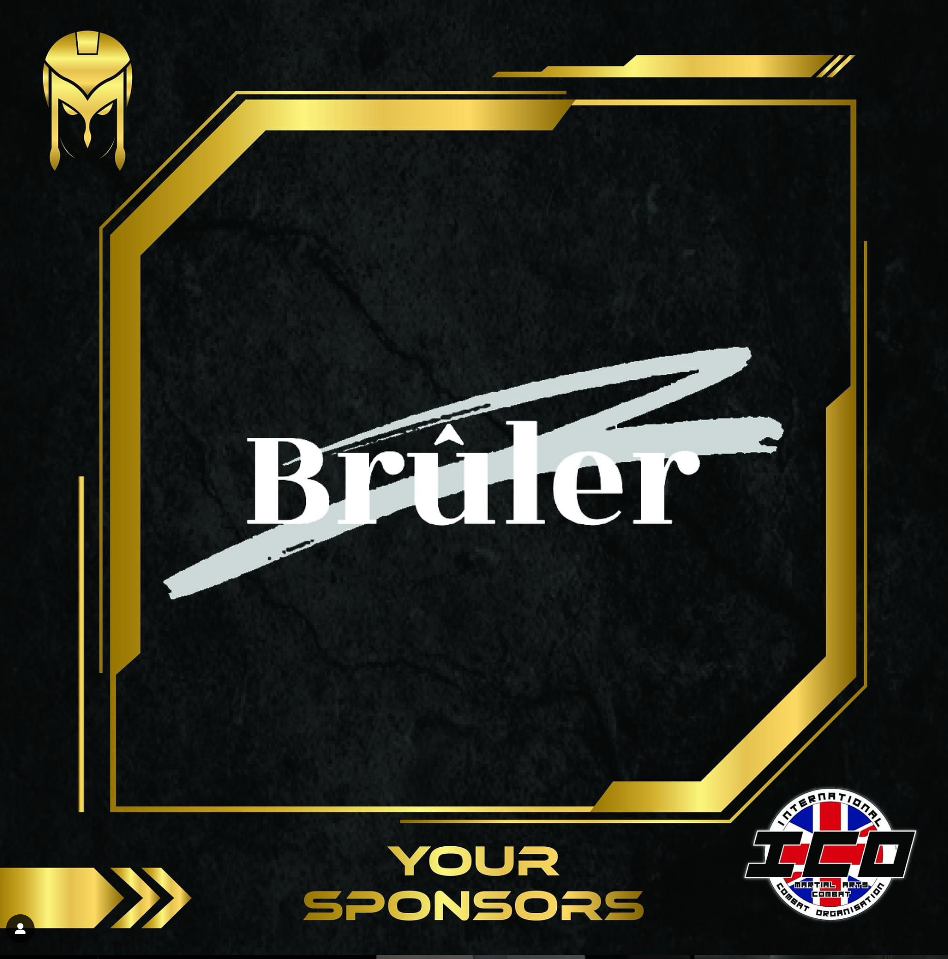 Brûler Sponsors MAXIMUS - An Evening of Martial Arts Combat