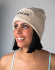 Brûler Patch Beanie | ALMOND