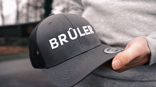 Brûler Bold Trucker Cap | GREY